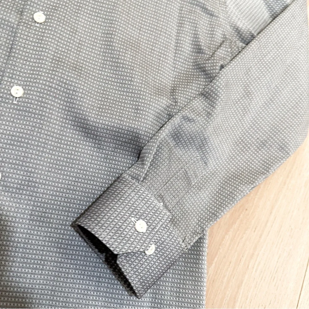 ETON Signature Twill Micropattern Men's Dress Shirt 16/41 Slim - Picture 6 of 12